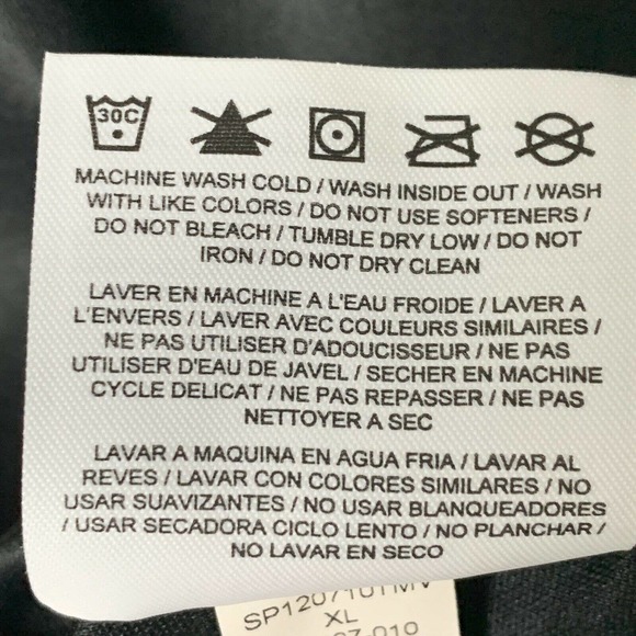 Nike Dri Fit Mens XL Black Polo Golf Shirt White Swoosh In Range Alaska Logo - Picture 10 of 10